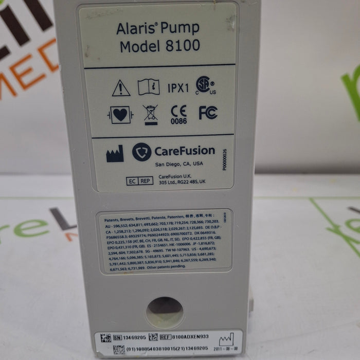 CareFusion Alaris 8100 LVP Infusion Pump Module