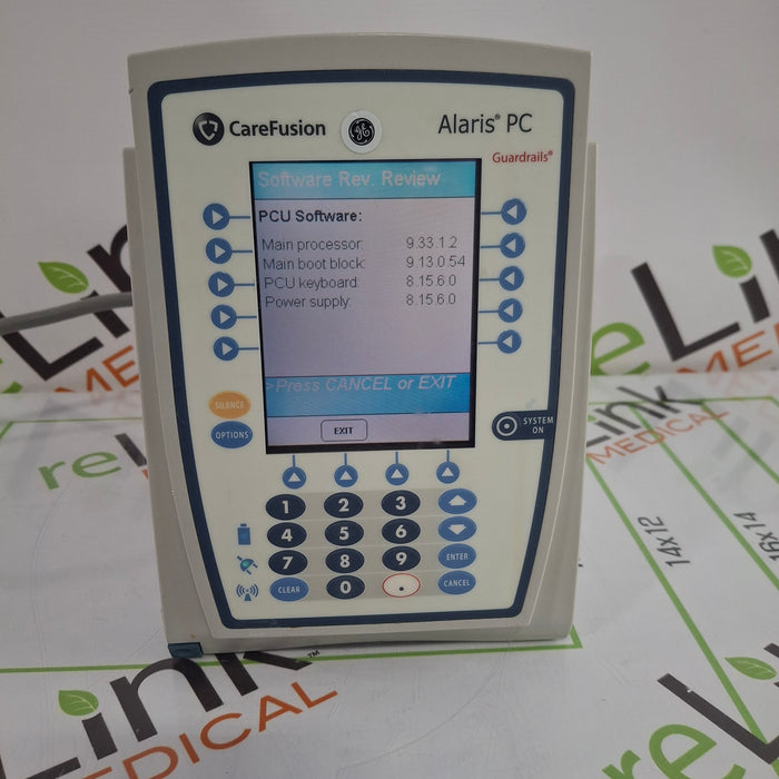 CareFusion Alaris 8015 Large Screen POC Infusion Pump