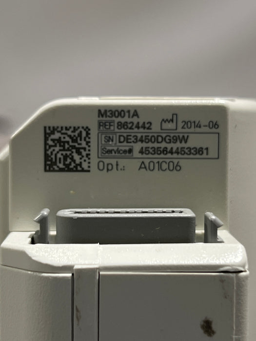 Philips M3001A-A01C06 Fast SpO2, NIBP, ECG, Temp, IBP MMS Module