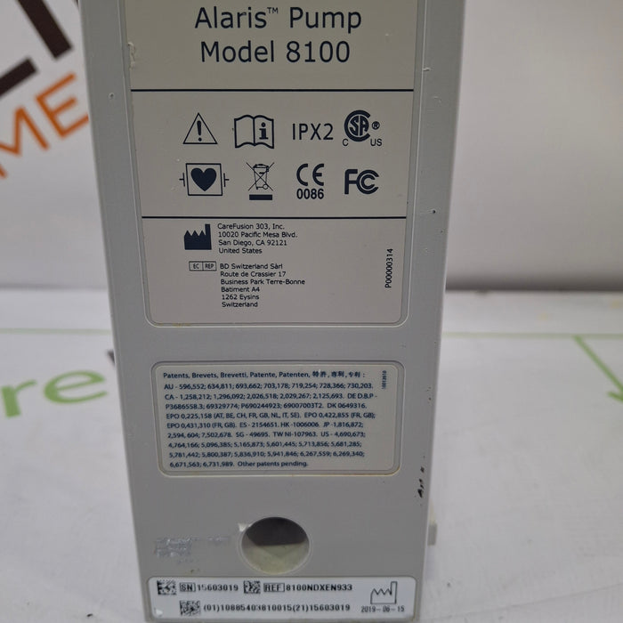 CareFusion Alaris 8100 LVP Infusion Pump Module