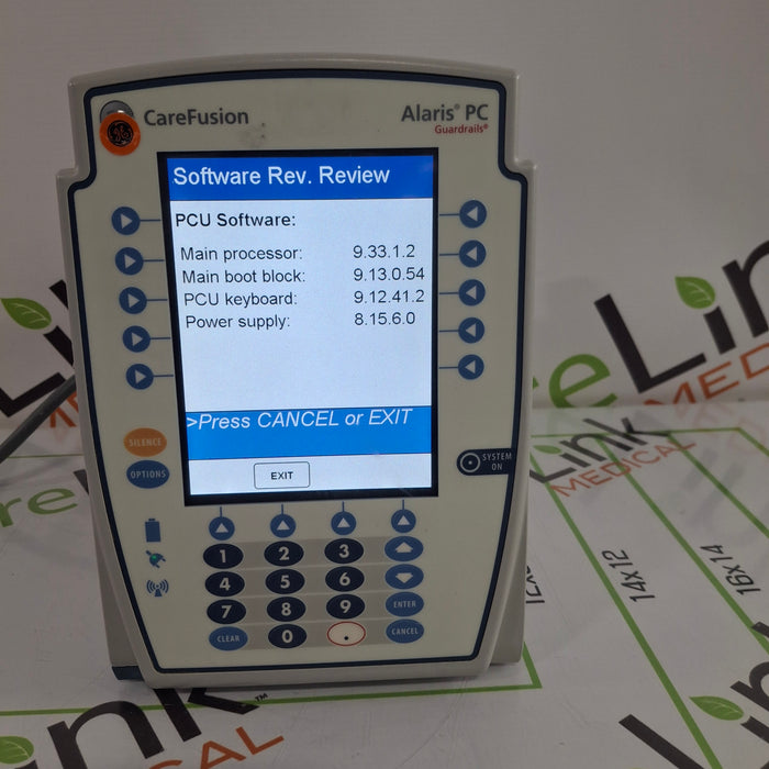 CareFusion Alaris 8015 Large Screen POC Infusion Pump