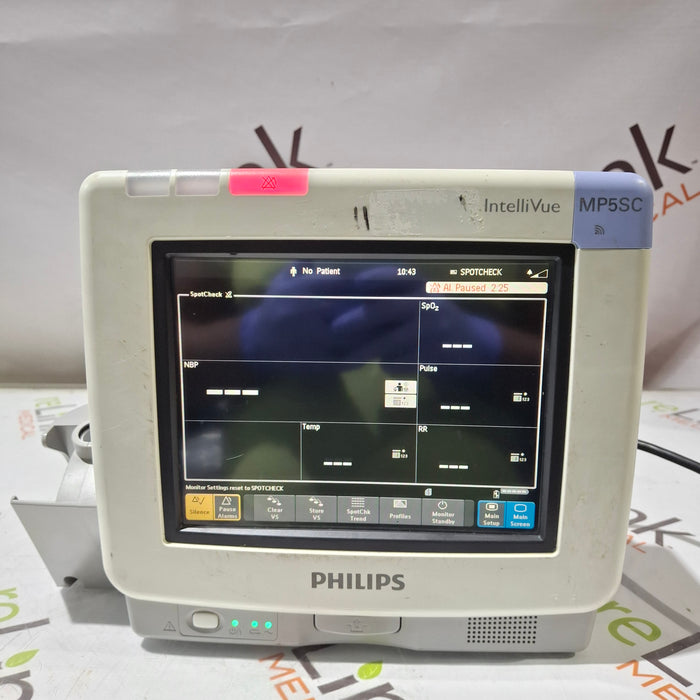 Philips IntelliVue MP5SC Fast SpO2, NIBP Spot Check Monitor