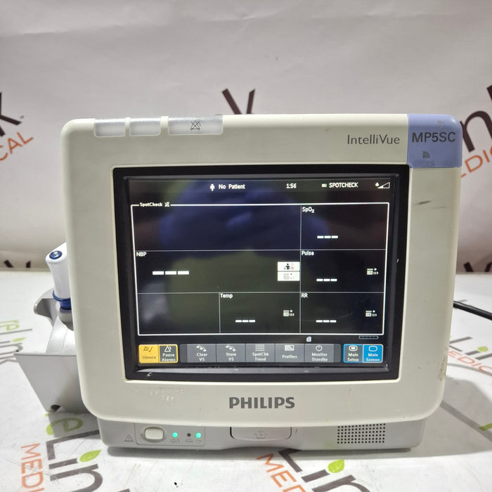 Philips IntelliVue MP5SC Fast SpO2, NIBP Spot Check Monitor