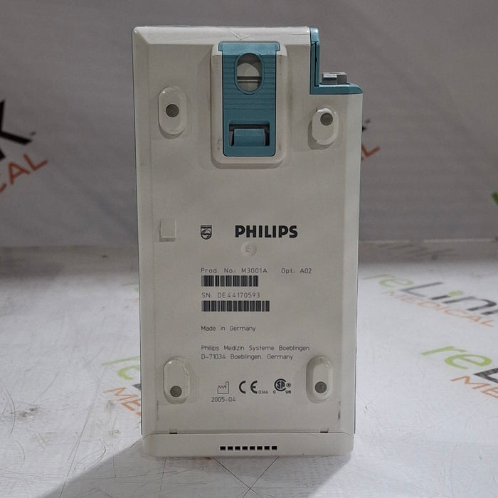 Philips M3001A-A02 OxiMax SpO2, NIBP, ECG MMS Module