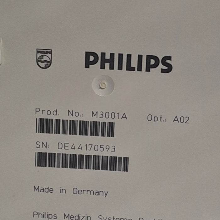 Philips M3001A-A02 OxiMax SpO2, NIBP, ECG MMS Module