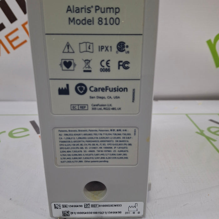 CareFusion Alaris 8100 LVP Infusion Pump Module