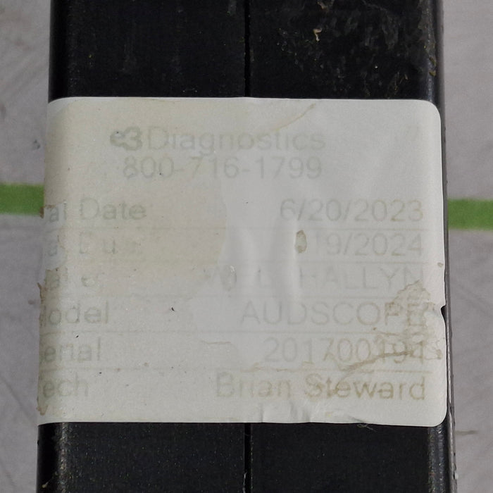 Welch Allyn 23300 Audioscope 3 Audiometer