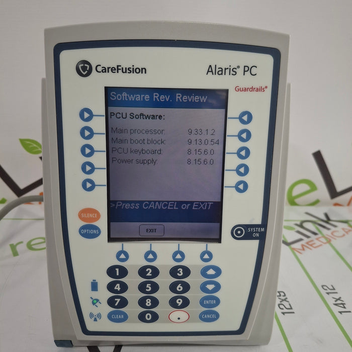 CareFusion Alaris 8015 Large Screen POC Infusion Pump