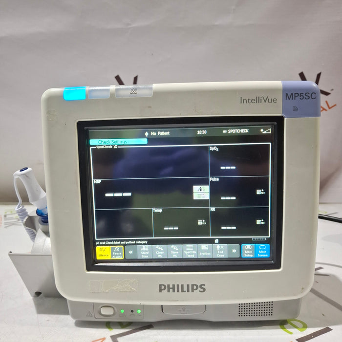 Philips IntelliVue MP5SC Fast SpO2, NIBP Spot Check Monitor
