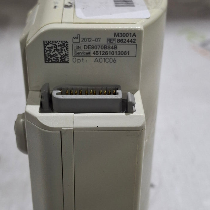 Philips M3001A-A01C06 Fast SpO2, NIBP, ECG, Temp, IBP MMS Module