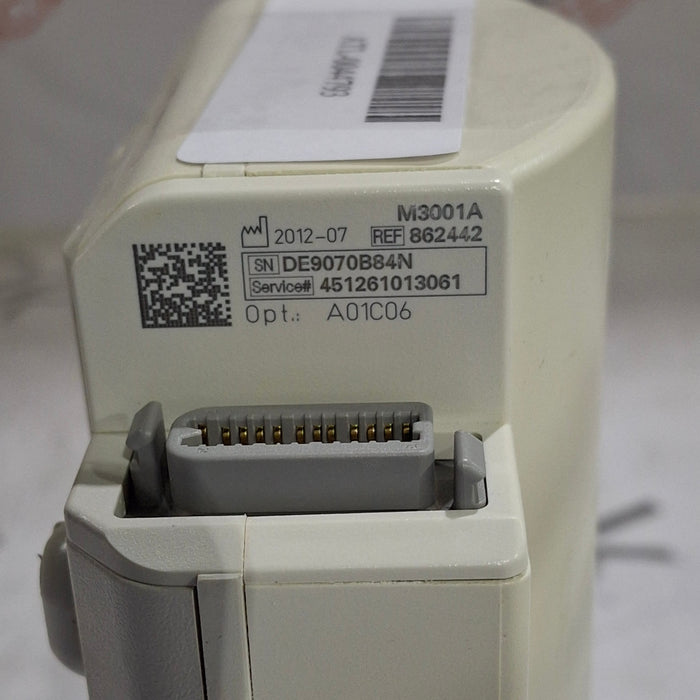 Philips M3001A-A01C06 Fast SpO2, NIBP, ECG, Temp, IBP MMS Module