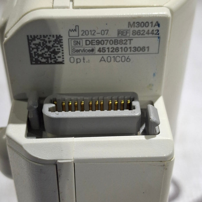 Philips M3001A-A01C06 Fast SpO2, NIBP, ECG, Temp, IBP MMS Module