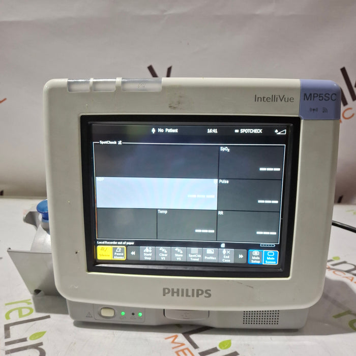 Philips IntelliVue MP5SC Fast SpO2, NIBP Spot Check Monitor