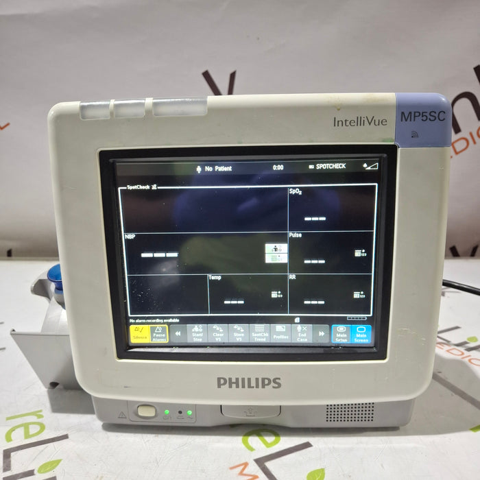 Philips IntelliVue MP5SC Fast SpO2, NIBP Spot Check Monitor