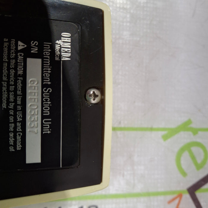 Ohmeda Medical 200 Intermittent Suction Unit