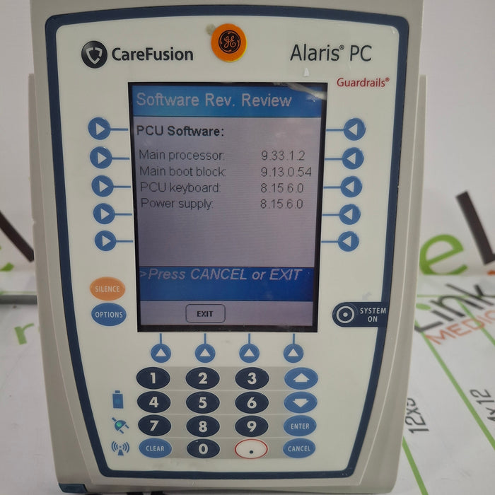 CareFusion Alaris 8015 Large Screen POC Infusion Pump