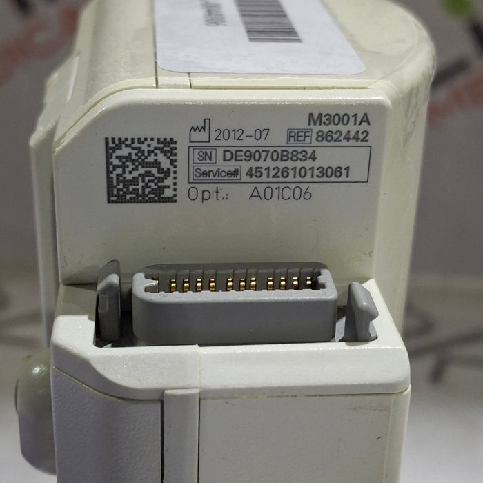 Philips M3001A-A01C06 Fast SpO2, NIBP, ECG, Temp, IBP MMS Module