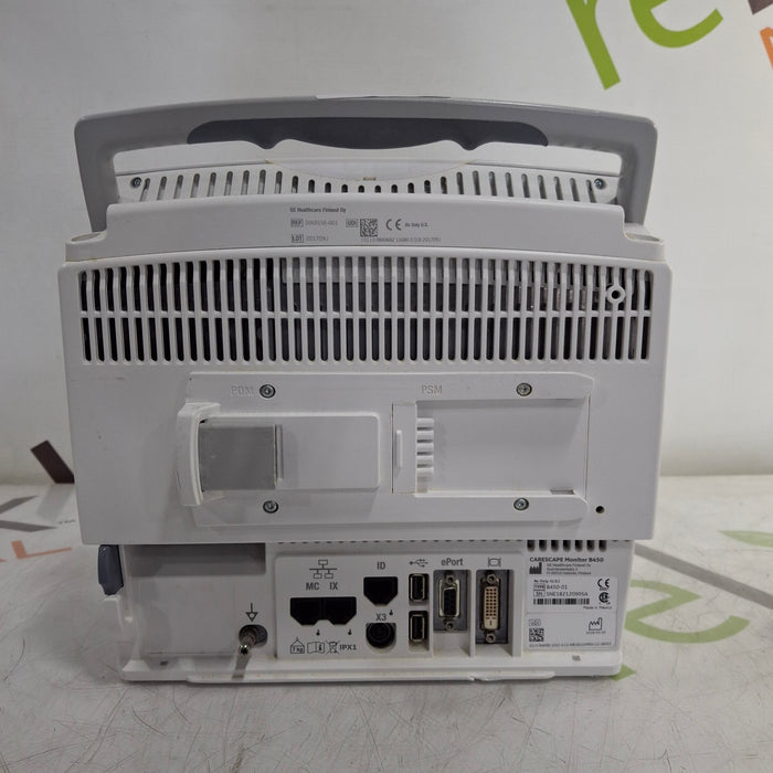 GE Healthcare Carescape B450 Critical Care Patient Monitor