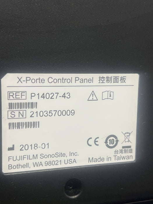 Sonosite X-Porte Mobile Cart w/ Control Panel