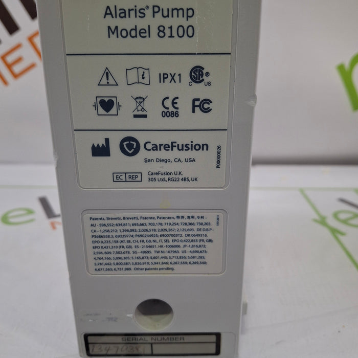 CareFusion Alaris 8100 LVP Infusion Pump Module