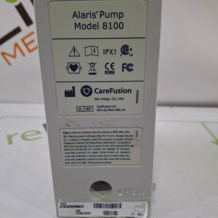 CareFusion Alaris 8100 LVP Infusion Pump Module