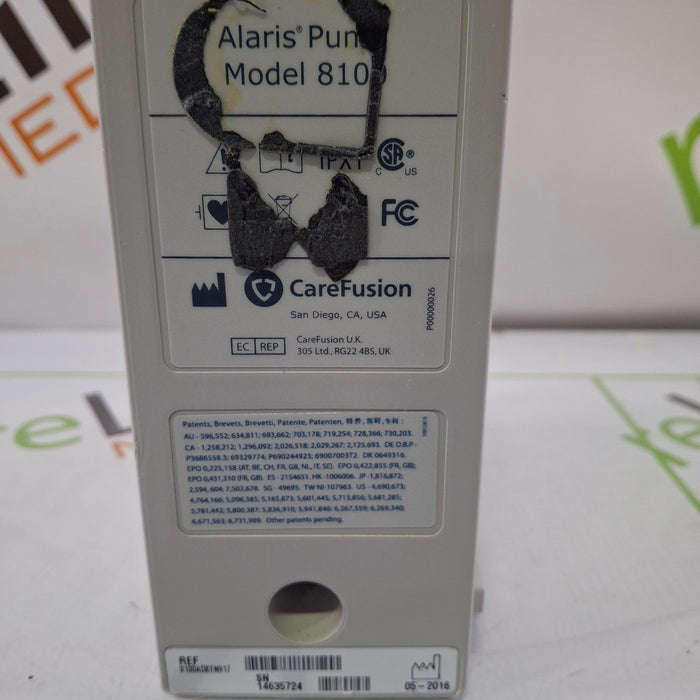 CareFusion Alaris 8100 LVP Infusion Pump Module