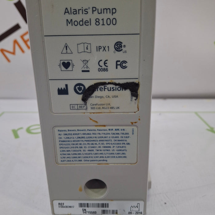 CareFusion Alaris 8100 LVP Infusion Pump Module