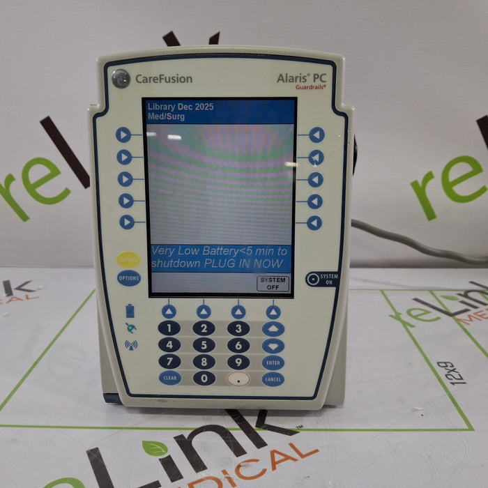 CareFusion Alaris 8015 Large Screen POC Infusion Pump