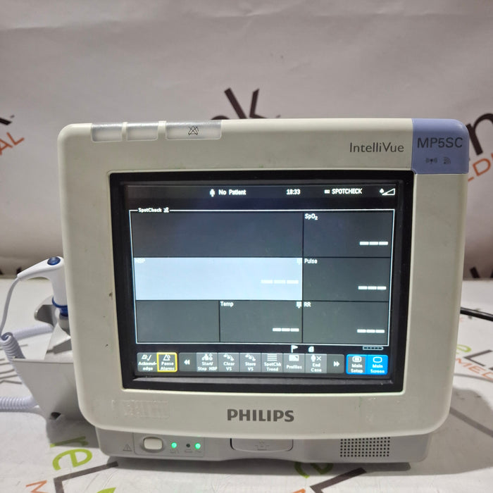 Philips IntelliVue MP5SC Fast SpO2, NIBP Spot Check Monitor