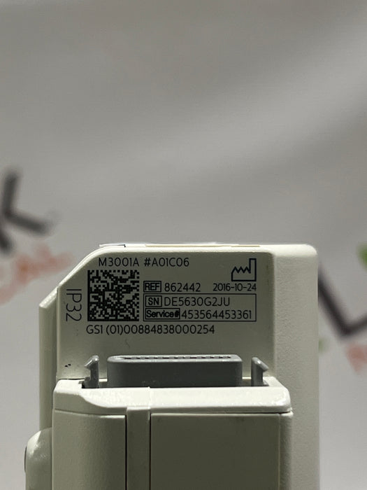 Philips M3001A-A01C06 Fast SpO2, NIBP, ECG, Temp, IBP MMS Module