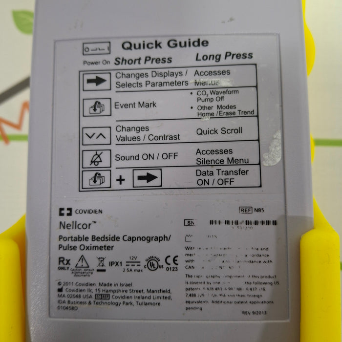 Nellcor N-85 Pulse Oximeter