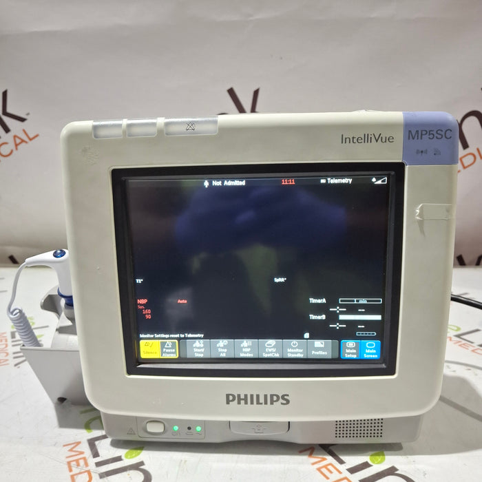 Philips IntelliVue MP5SC Fast SpO2, NIBP Spot Check Monitor