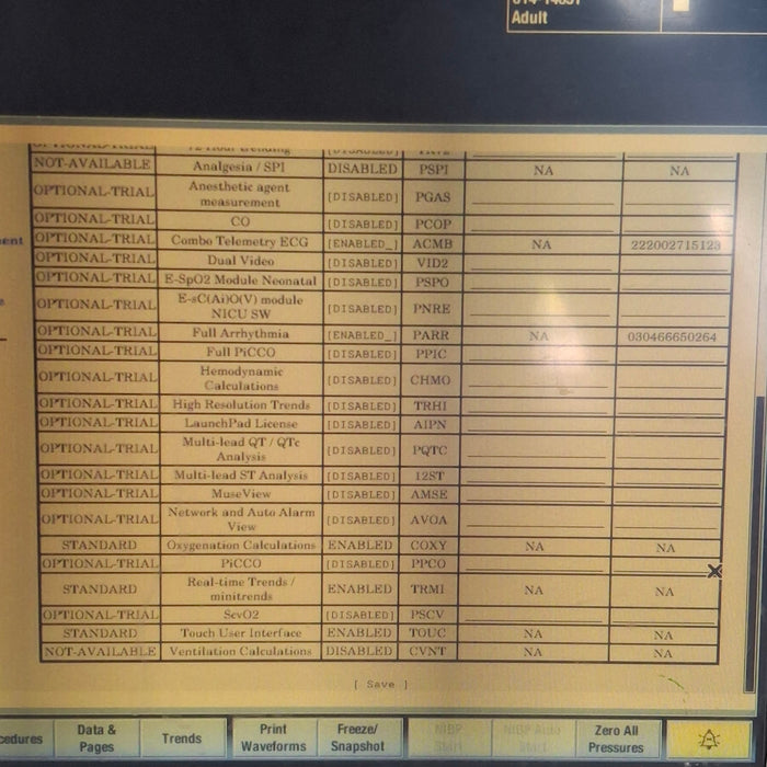 GE Healthcare Carescape B450 Critical Care Patient Monitor