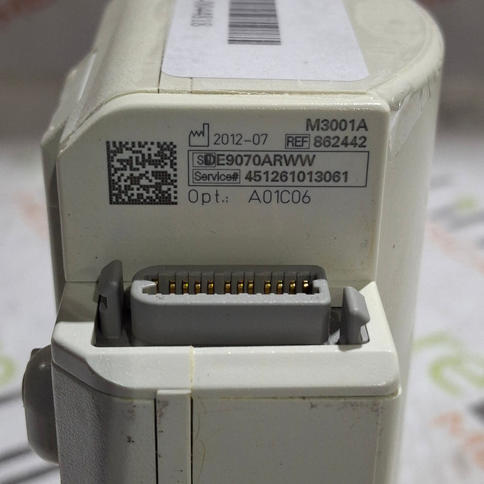 Philips M3001A-A01C06 Fast SpO2, NIBP, ECG, Temp, IBP MMS Module