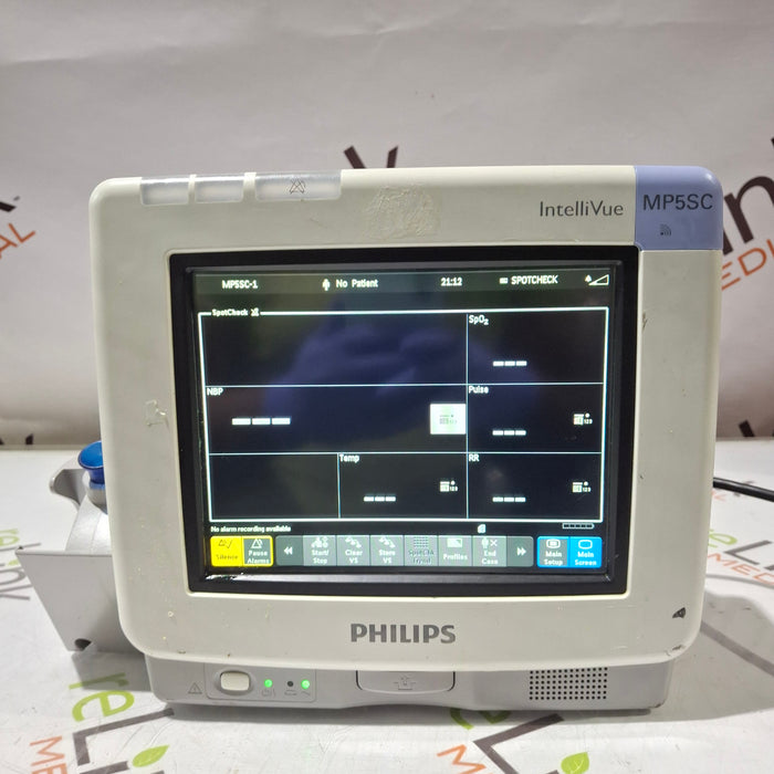 Philips IntelliVue MP5SC Fast SpO2, NIBP Spot Check Monitor