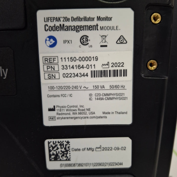 Physio-Control LifePak 20/20e Code Management Module