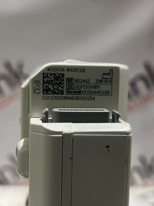Philips M3001A-A01C06 Fast SpO2, NIBP, ECG, Temp, IBP MMS Module