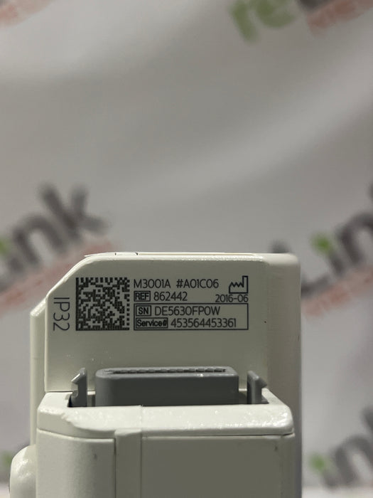 Philips M3001A-A01C06 Fast SpO2, NIBP, ECG, Temp, IBP MMS Module