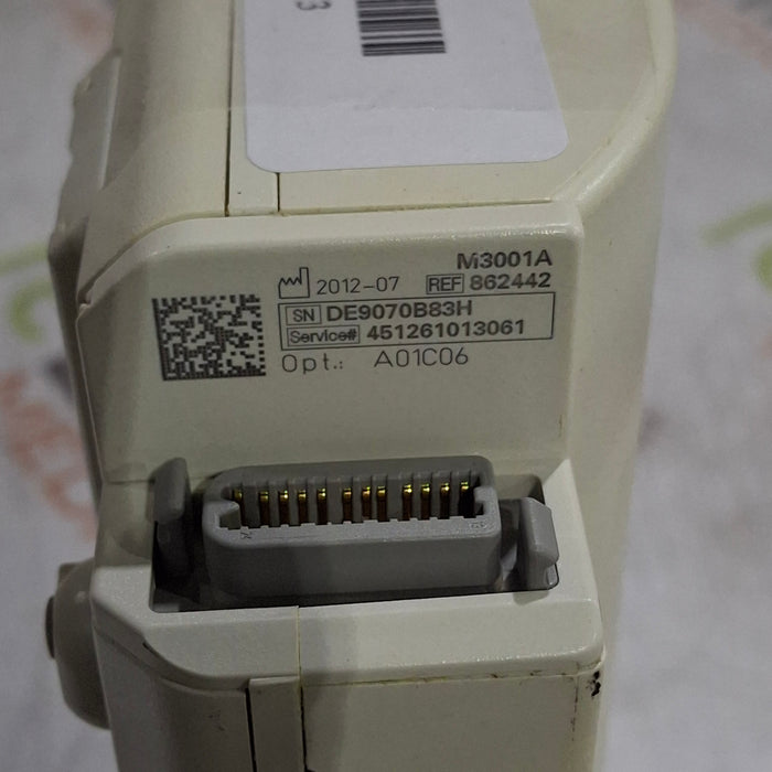 Philips M3001A-A01C06 Fast SpO2, NIBP, ECG, Temp, IBP MMS Module