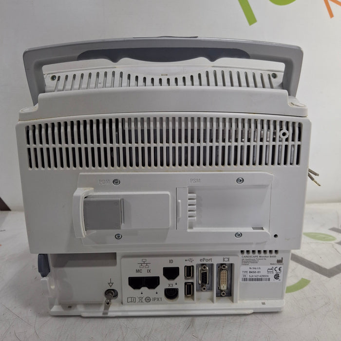 GE Healthcare Carescape B450 Critical Care Patient Monitor