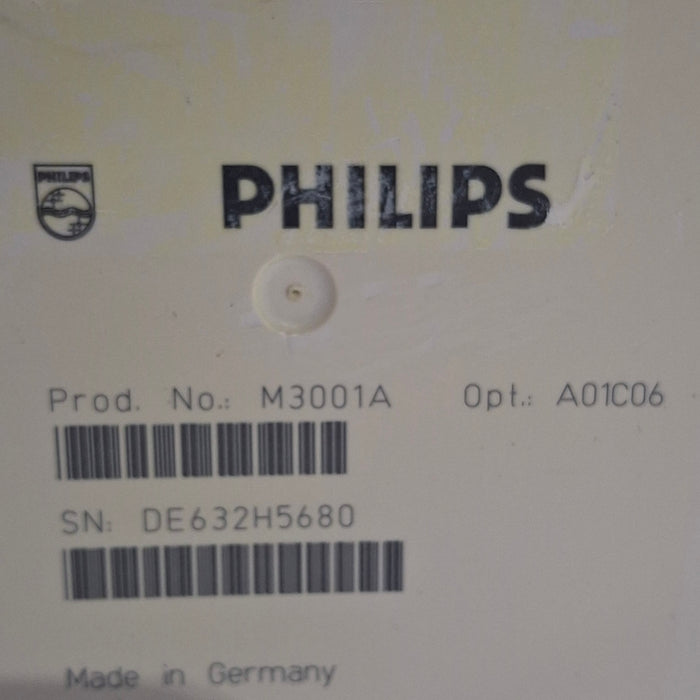 Philips M3001A-A01C06 Fast SpO2, NIBP, ECG, Temp, IBP MMS Module