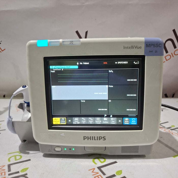 Philips IntelliVue MP5SC Fast SpO2, NIBP Spot Check Monitor
