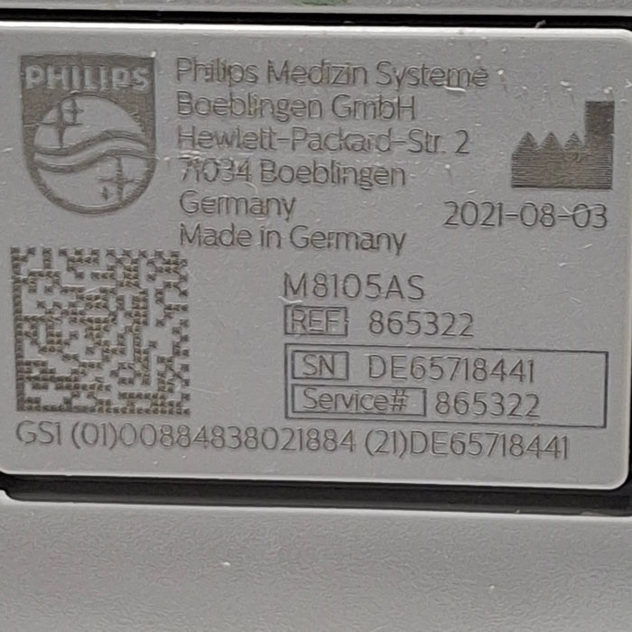 Philips IntelliVue MP5SC Fast SpO2, NIBP Spot Check Monitor