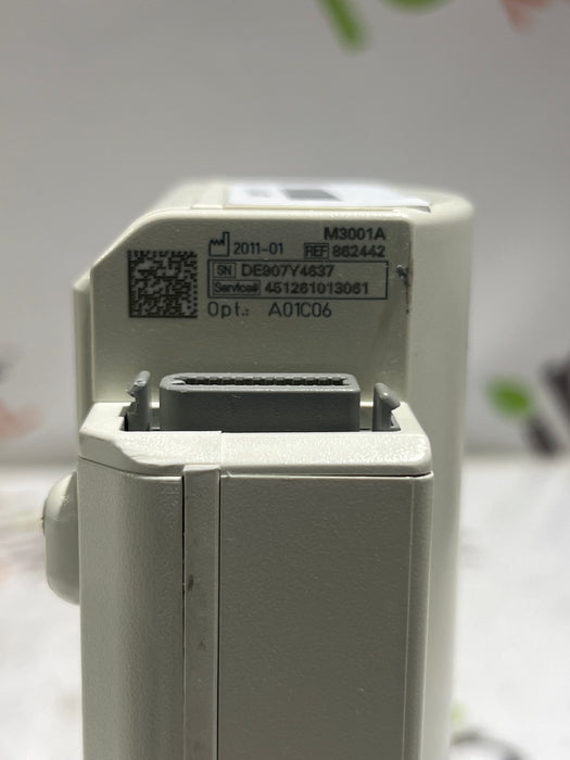 Philips M3001A-A01C06 Fast SpO2, NIBP, ECG, Temp, IBP MMS Module