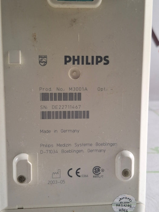 Philips M3001A-A01 Fast SpO2, NIBP, ECG MMS Module
