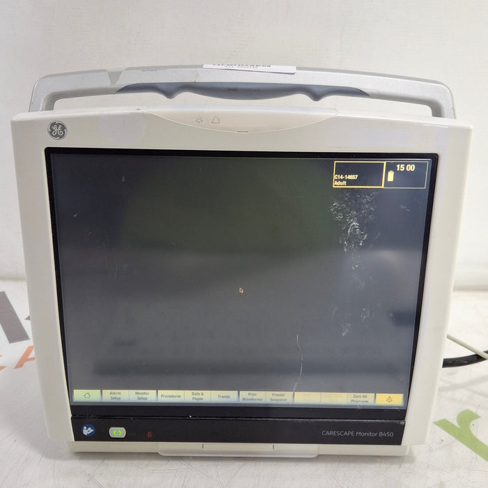 GE Healthcare Carescape B450 Critical Care Patient Monitor