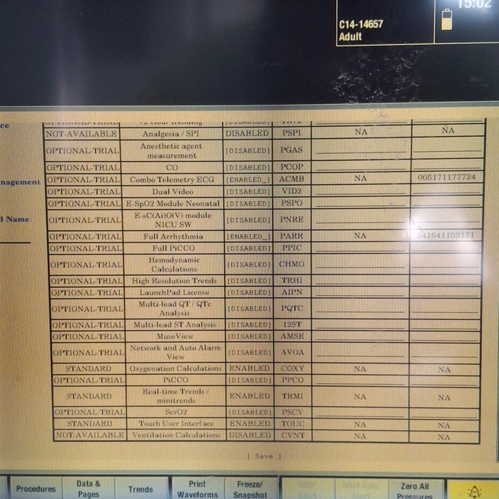 GE Healthcare Carescape B450 Critical Care Patient Monitor