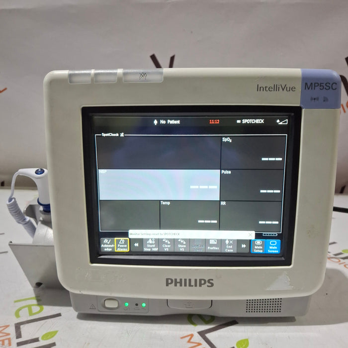 Philips IntelliVue MP5SC Fast SpO2, NIBP Spot Check Monitor