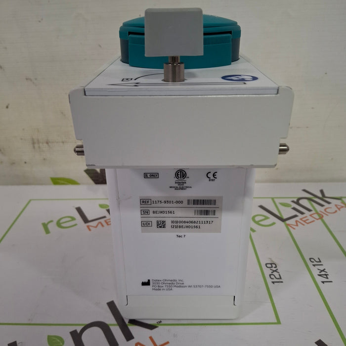 Datex-Ohmeda Tec 7 Sevoflurane Vaporizer