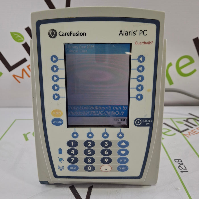 CareFusion Alaris 8015 Small Screen POC Infusion Pump